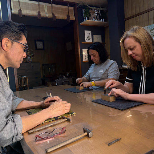 Pure Silver Workshop in Tokyo ｜江戸の技に触れる体験